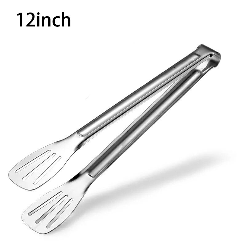 Acquista Pinze Per Alimenti Per Barbecue In Acciaio Inossidabile Pinze Per Alimenti Per Grigliate All'aperto Morsetto Per Bistecca Utensili Per Barbecue Accessori Da Cucina In Italia A Partire Da 0.94 - Foto 3