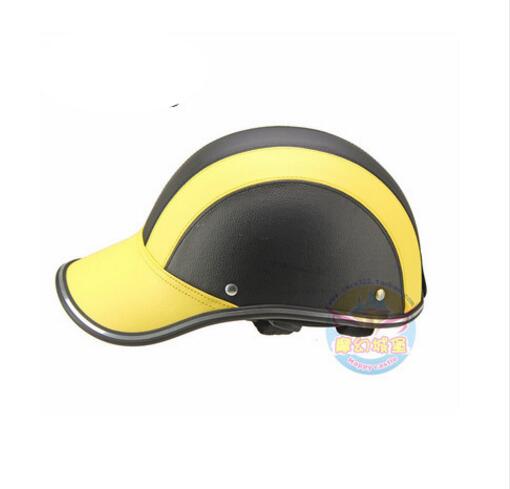 Motorcykel hjelm halv ansigt hjelme 55-60 cm baseball cap stil sikkerhed hård hat anti-uv klassisk stil 8 farver cascos para moto: 7