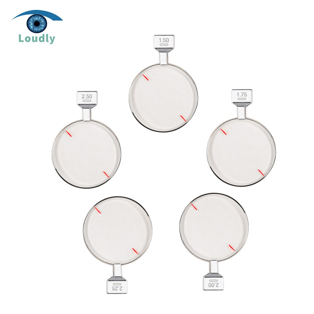 Loudly brand Optical product Cylinder Trial Lens Replace Lens with metal rim