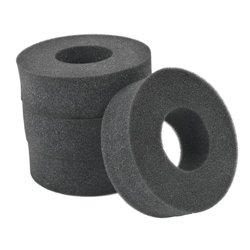 Pneus Avec Inserts Mousse Silicone Pour RC 1/10 - Taille 2.2, Rouge, Diamètre 108 Mm
