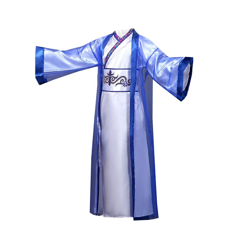 Chinese Stijl Geleerde Kleding Oude Nationale Kostuums Traditionele Kinderen Hanfu Gewaad Cosplay Stage Performance Tonen Slijtage