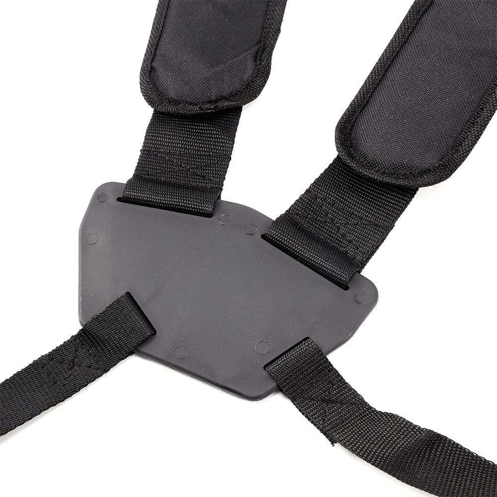 Adjustable Shoulder Strap Double Breasted Carry Harness Strimmer Universal Garden Pruner With Hook Tool For Brush Cutter Trimmer