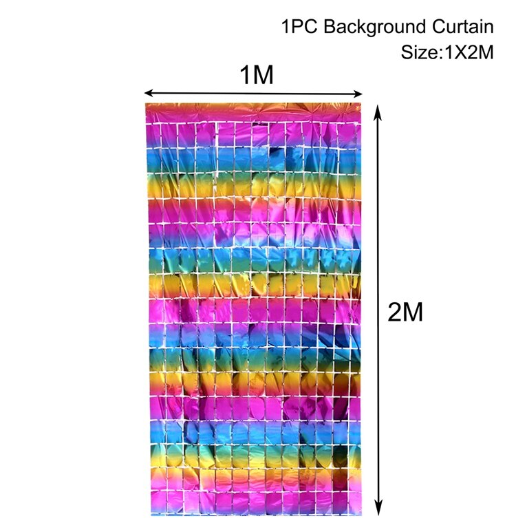 Zasłona cekinowa tło na urodziny dekoracje ślubne ściana prysznica dla dzieci tło folia brokatowa kurtyna dekoracja urodzinowa: 13