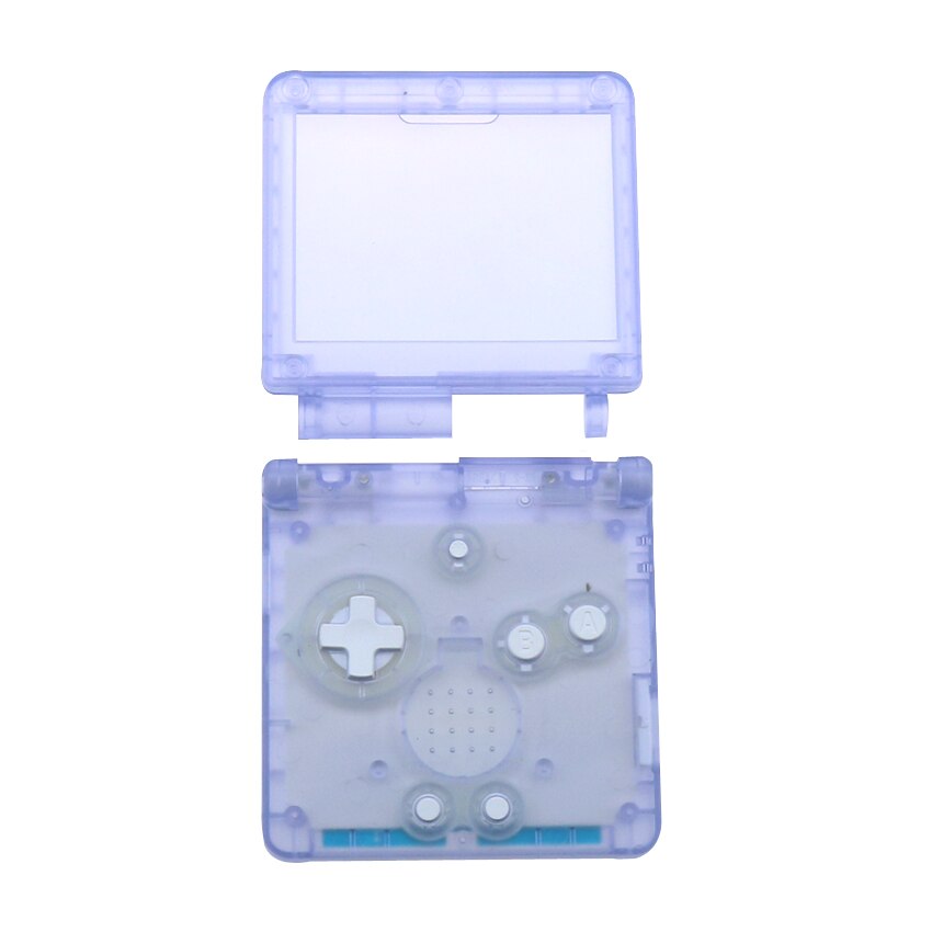 YuXi For GameBoy Advance SP Classic clear Limited Edition Replacement Housing Shell for GBA SP Housing Case Cover: Clear Light Purple