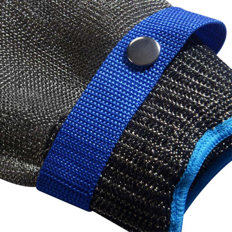 Schnittschutzhandschuhe aus Edelstahldraht, schnittfeste, gewebte Sicherheitsarbeitshandschuhe, sterben Fischtötende Küchenhandschuhe aus Metall und Eisen schneiden