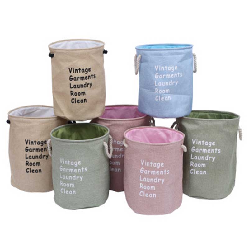Vouwen Trekkoord Poort Vuile Kleren Wasmand Voor Speelgoed Opslag Emmer Organizer Bin