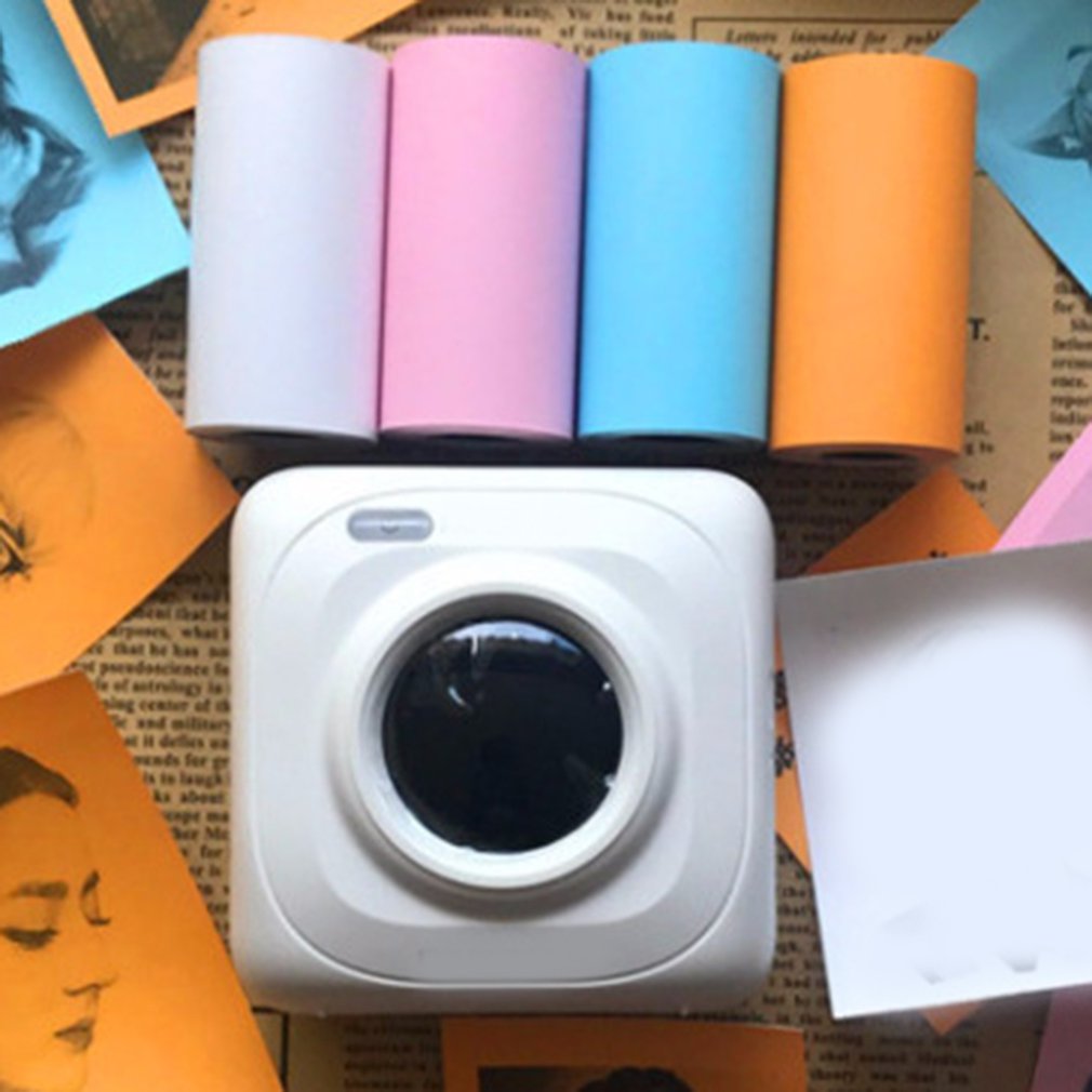 1 Rolls Direct Thermal Labels Roll 57*30mm Strong Adhesive Sticker Clear Printing for PeriPage A6 Pocket BT Thermal Printer