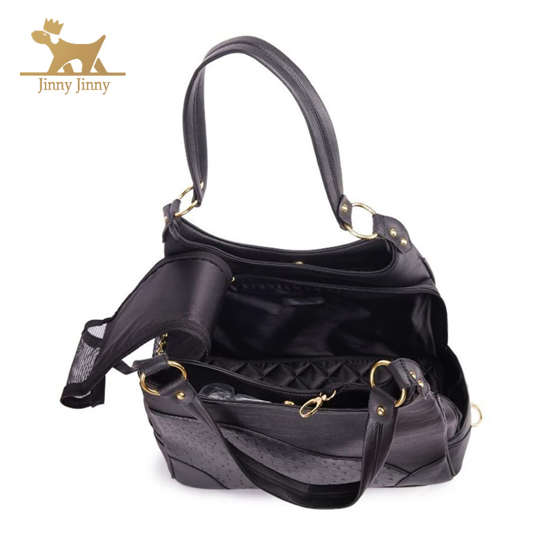 Pet Carrier Dog Carrier Purse Dog Handbag Pet Tote Bag for for Small Dogs Cats Teddy Poodle Pomeranian Airline-Approved