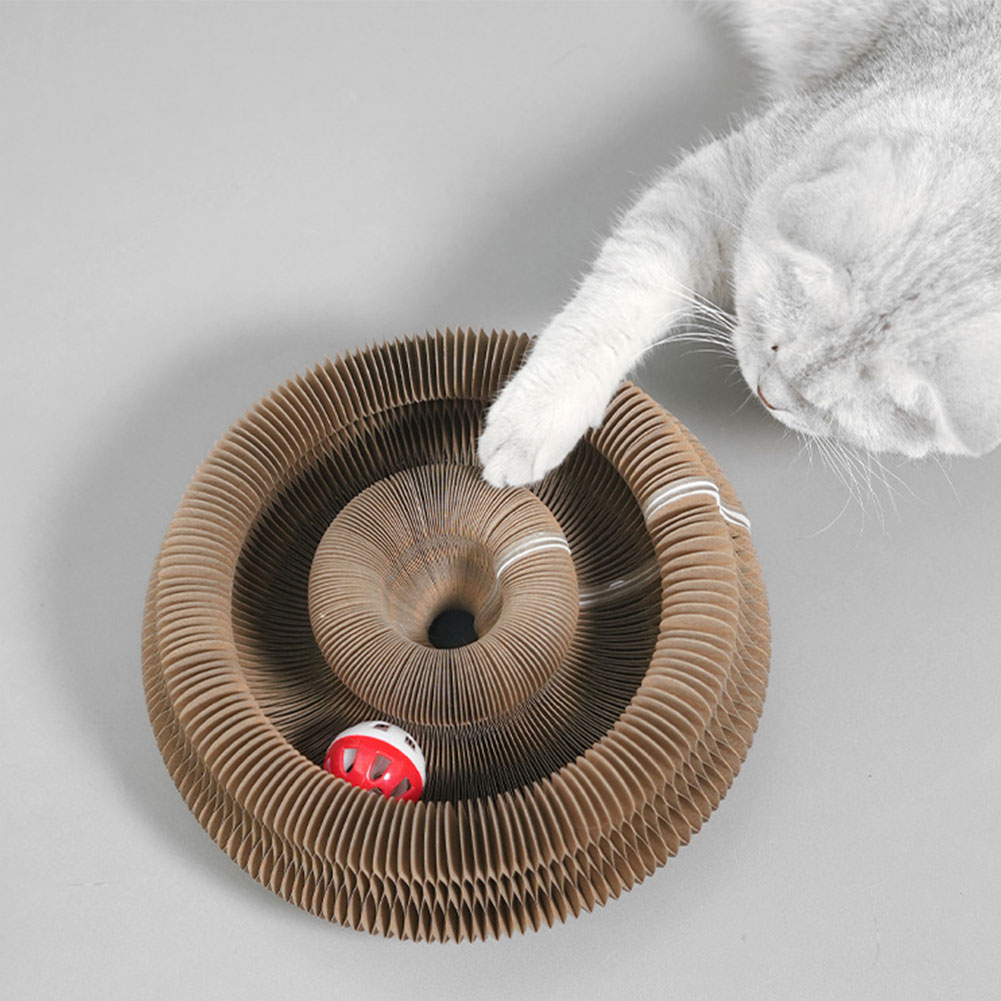 Órgão mágico gato arranhando tábua, coçador interativo, Brinquedo acordeão gato, Garra de moagem, Pet Shop