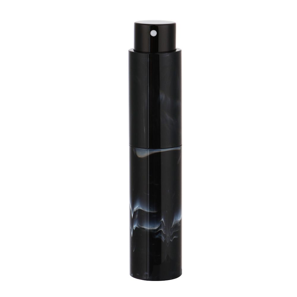 10ml Parfüm zerstäuber flaschen nachfüllbare Mini-Reise größe leere ParfüFrau pritze Marmor aufbringen tragbare auslaufs ichere Sprüh flasche: Licht Grau