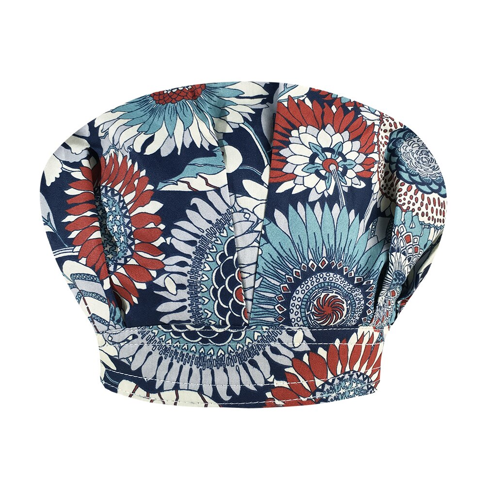 Gorro de Chef para cocina de Hotel para hombre y mujer, gorro de Chef a prueba de polvo, para trabajo, Hotel, sombreros de camarero, gorros De Seta para barbacoa, novedad: photo9
