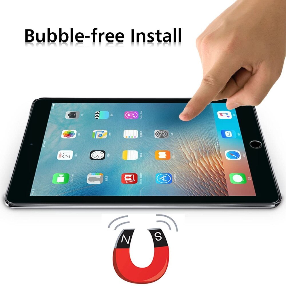 9h hårdhetshärdat glas för ipad air 3 10.5 tums skyddsfilm pro 10.5 anti repor bubbelfritt skärmskydd