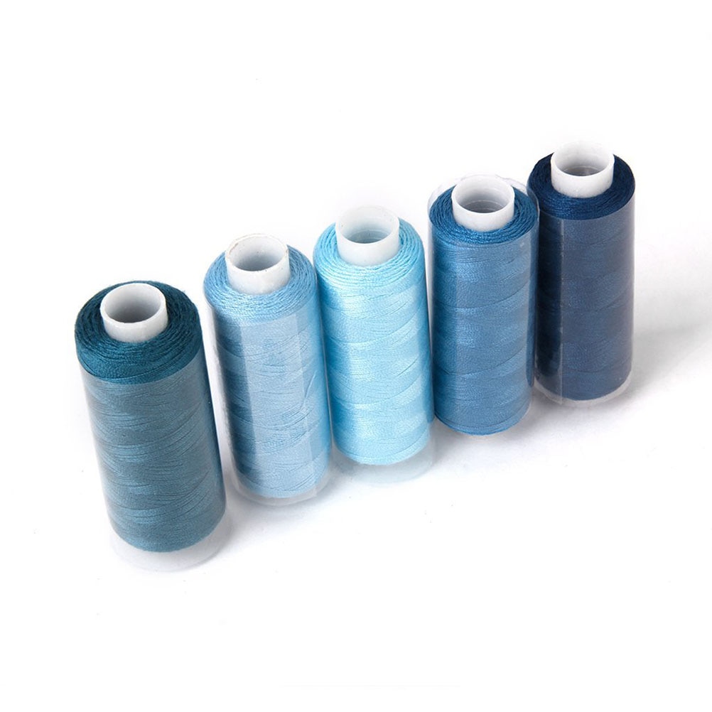 30pcs Polyester Yarn Coils Strings Sewing Quilting Threads DIY Sewing Thread Kit For Hand Sewing (Random Color)