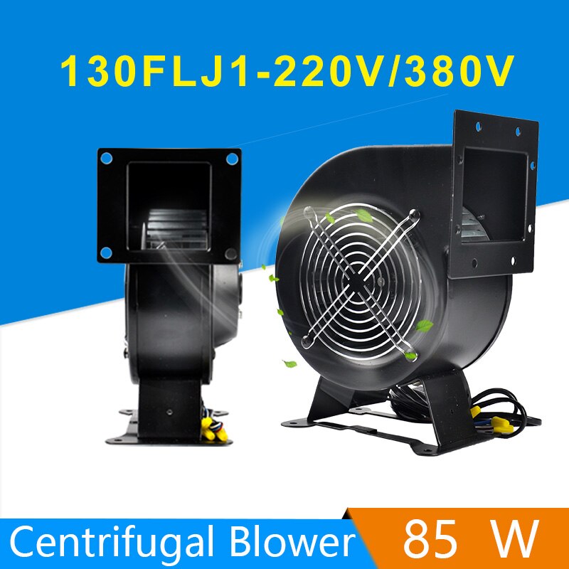 130 flj 1 effektfrekvens centrifugal ventilator 220v/380v 85w blæser blæser ac-centrifugal ventilator centrifugal blæser