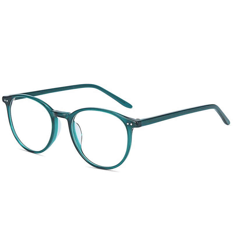 ZENOTTIC Vintage Transparent Acetate Glasses Frame Women Optical Myopia Clear Anti Blue Light Glasses Lens Computer Eyeglasses