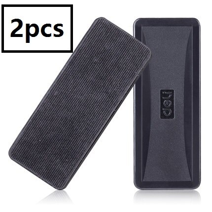 Black Color Fabric Magnetic Whiteboard Eraser School Class Office Meeting Home Teaching Study Wipe Clean 7834: Default Title