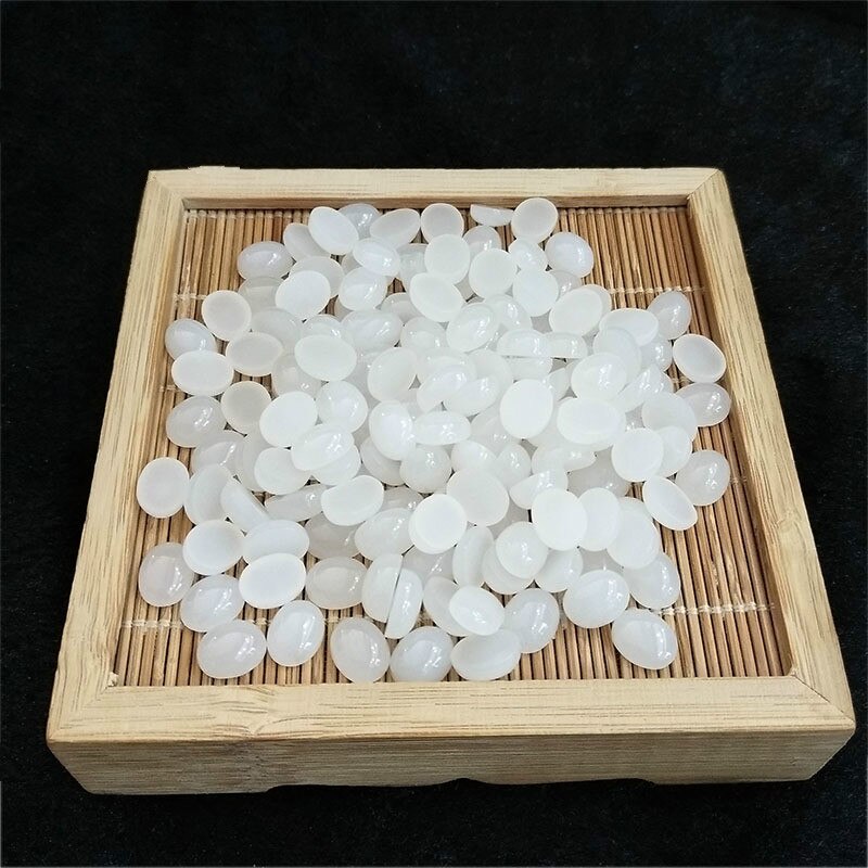 OneRain, , 1 Uds., , 8*10, óvalo, Jades de Hetian Natural, piedras preciosas sueltas, para fabricación de joyas DIY,