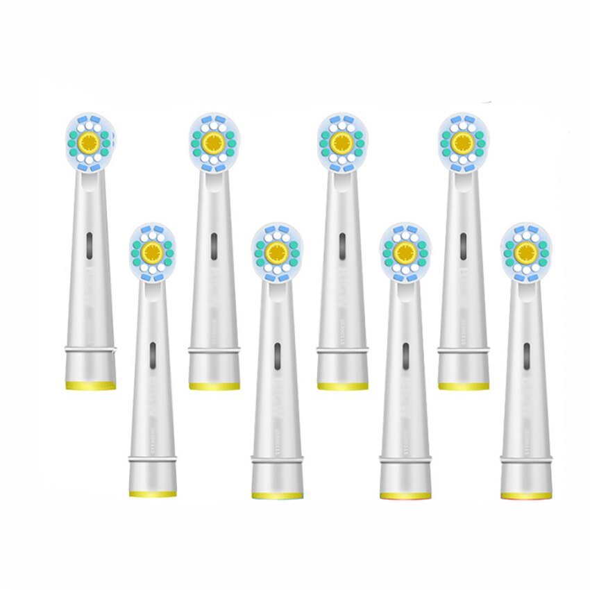 5pc/lot Simply Clean Replacement Toothbrush Heads Electric Toothbrush Soft Bristles Brush Head 6 Styles Electric Toothbrush Head: Whitening type