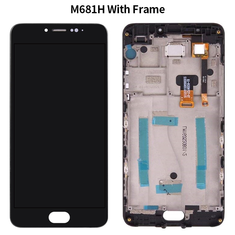 Original 5.5'' LCD For Meizu M3 Note LCD Display Touch Screen Digitizer Assembly For Meizu M3 Note M681H L681H LCD Replacement