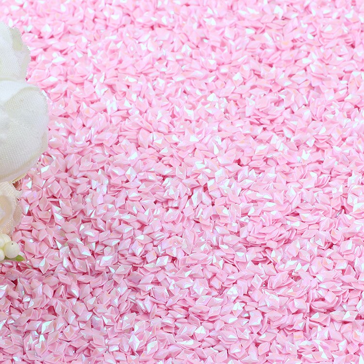 10g 4mm pailletten pvc losse diamanten pailletten pailletten naaien bruiloft knutselen doe-het-zelf kunst decoratie accessoires sieraden maken: Roze