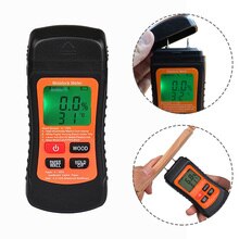 Wood Moisture Meter With LCD Screen For Measure Wood Paper Cardboard Wall Building Materials Moisture Evaluate Flood Damage