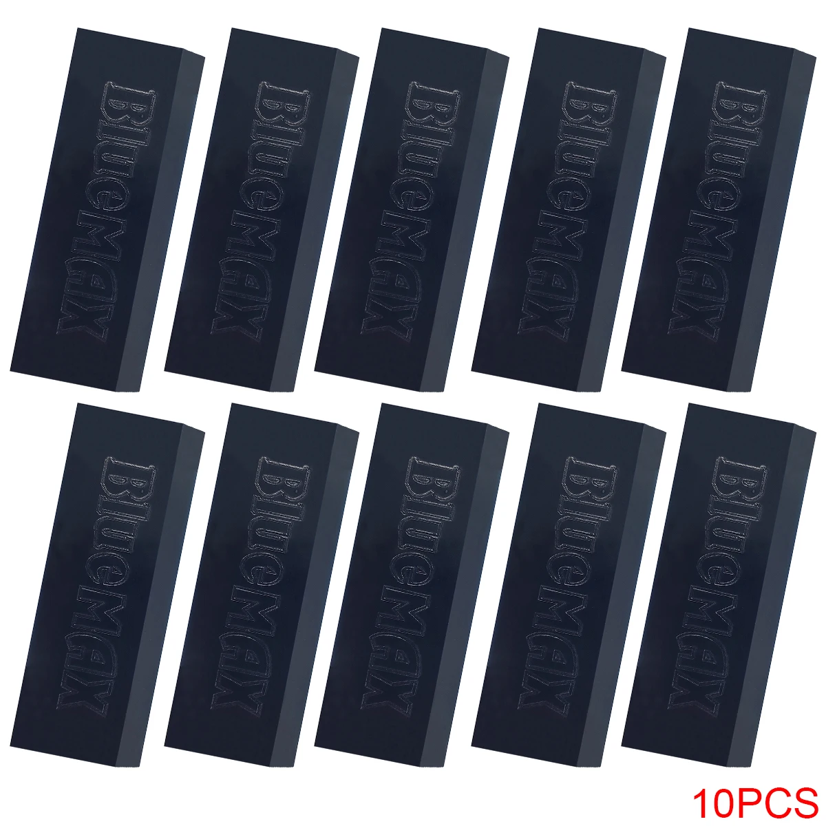 10 stücke Blau Max PPF Schaber Wasser Wischer Kohlenstoff Faser Verpackung Auto Vinyl Rakel Aufkleber Fenster Tönung Aufkleber Film Installieren werkzeug: verrotten