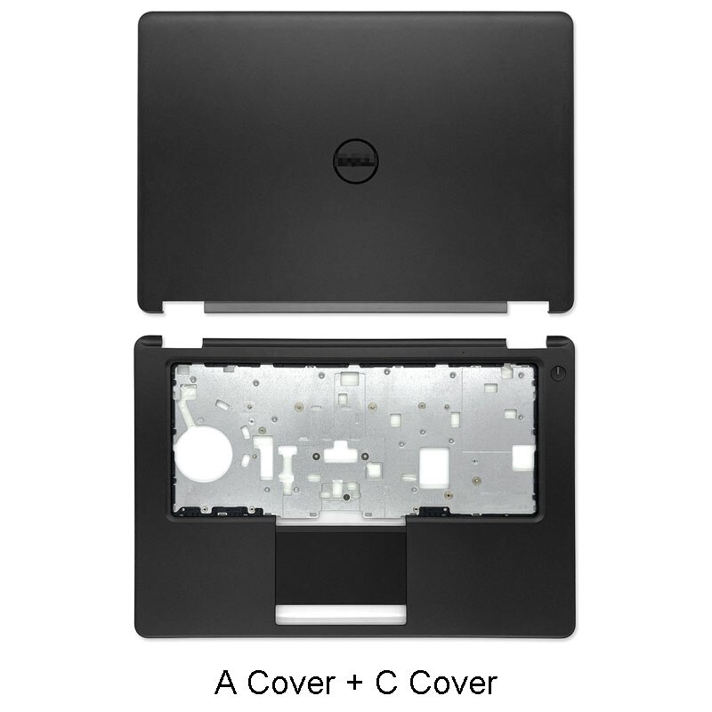 LCD Back Cover For Dell Latitude E5450 5450 Front Bezel Hinges Palmrest Bottom Base Case Door Cover 0JX8MW A144N1 0T56G8