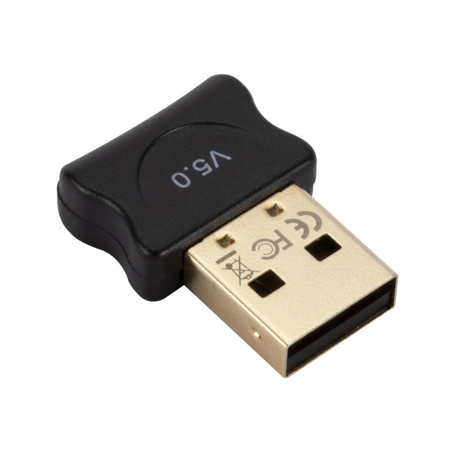 BT 5.0 Bluetooth-compatible Adapter USB Transmitter for Pc Computer Receptor Laptop Earphone Audio Printer Data Dongle Receiver