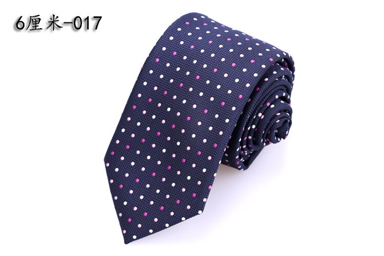 Ricnais brand herrebånd mand slips corbatas hombre gravata jacquard 6cm slank slips forretning rødgrøn slips til mænd: 17