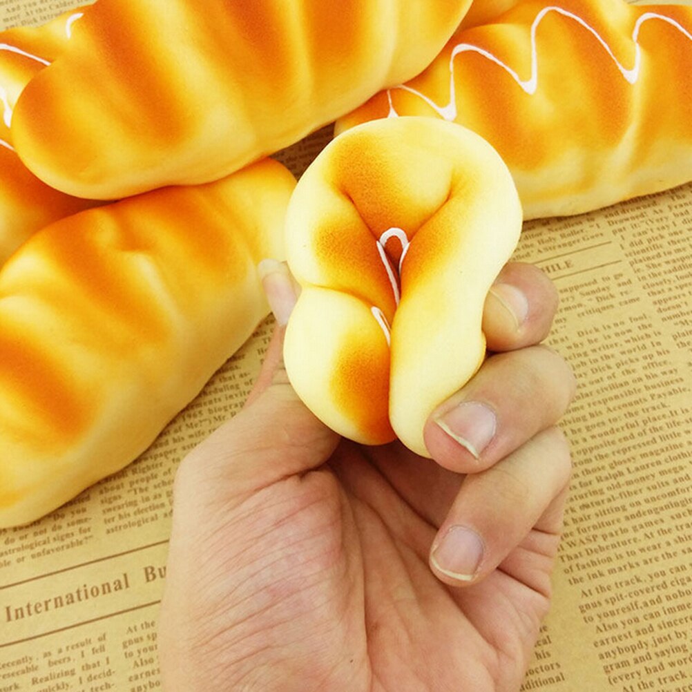 1Pc Jumbo Kussen Loaf Cake Brood Speelgoed Kawaii Squishy Slow Squeeze Stress Kids