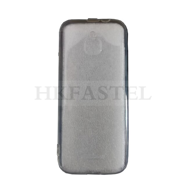 Hkfastel 8000 4g transparente caso para nokia 8000 4g geléia claro tpu macio transparente volta caso proteção da pele proteger capa: Transparent case