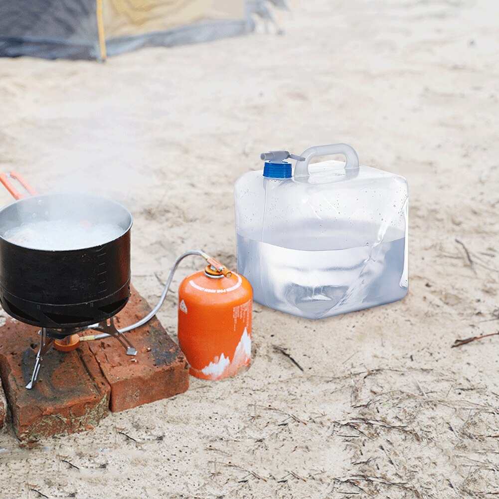 5/10/15/20L Collapsible Water Storage Container Outdoor Hiking Fishing Camping Foldable Drinking Bag Water Tank Bucket
