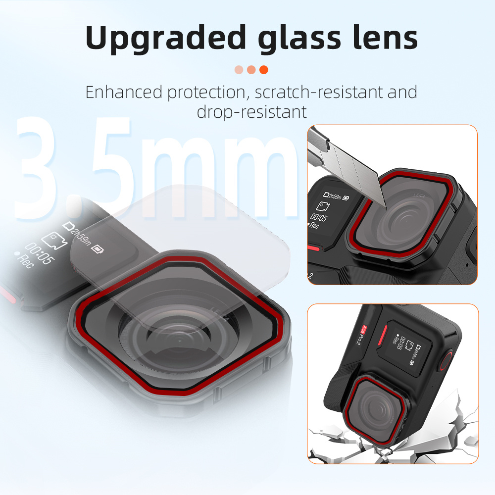 Lensfilterset voor Insta360 ACE Pro 2 UV CPL Polar Neutral Density ND8 16 32 64 Filters Sportcamera Camera-accessoireset