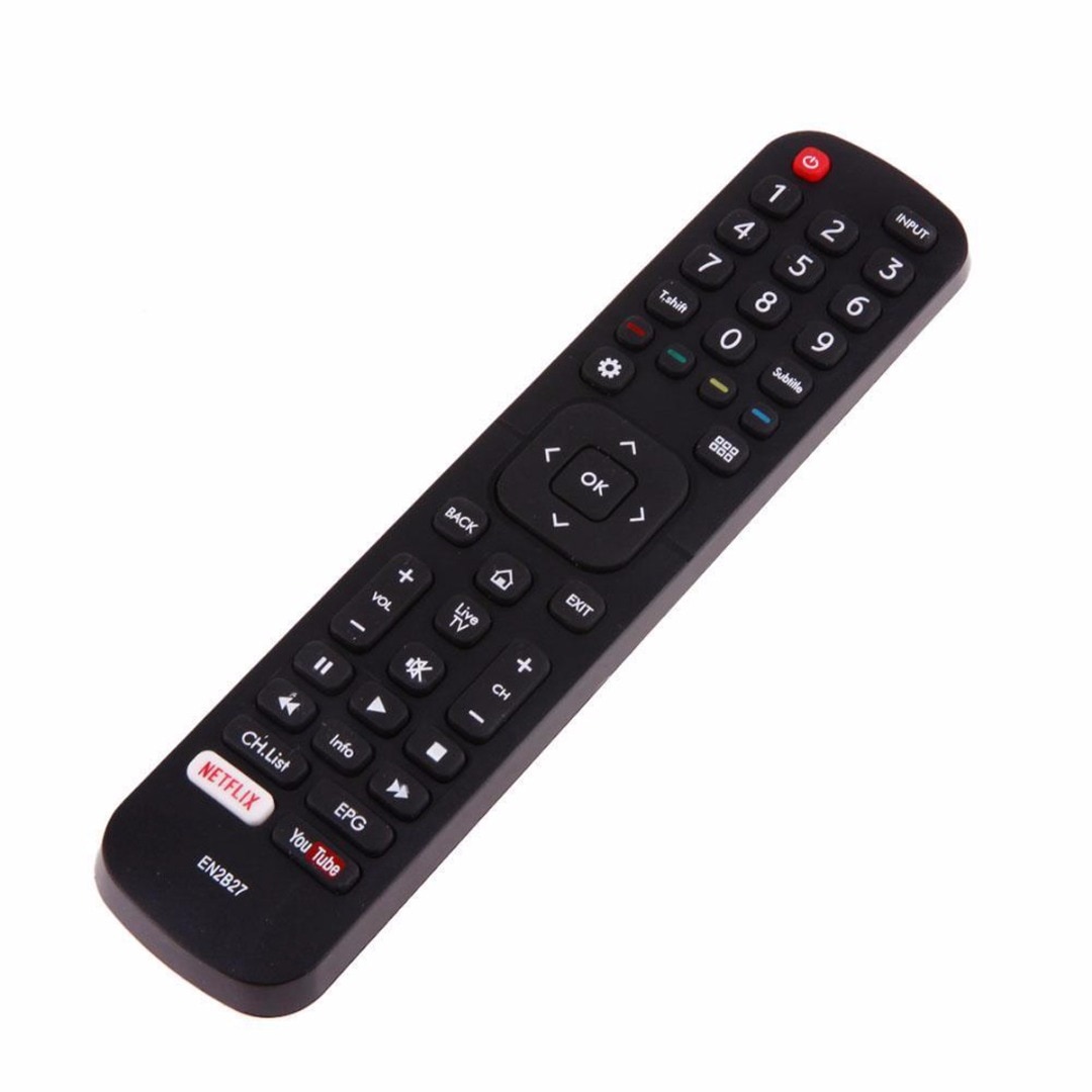 En2 b 27 erstatningsfjernkontroll til hisense tv  rc3394402/01 3139 238 29621 40 k 321 uwt 50 k 321 uwt 55 k 321 uwt