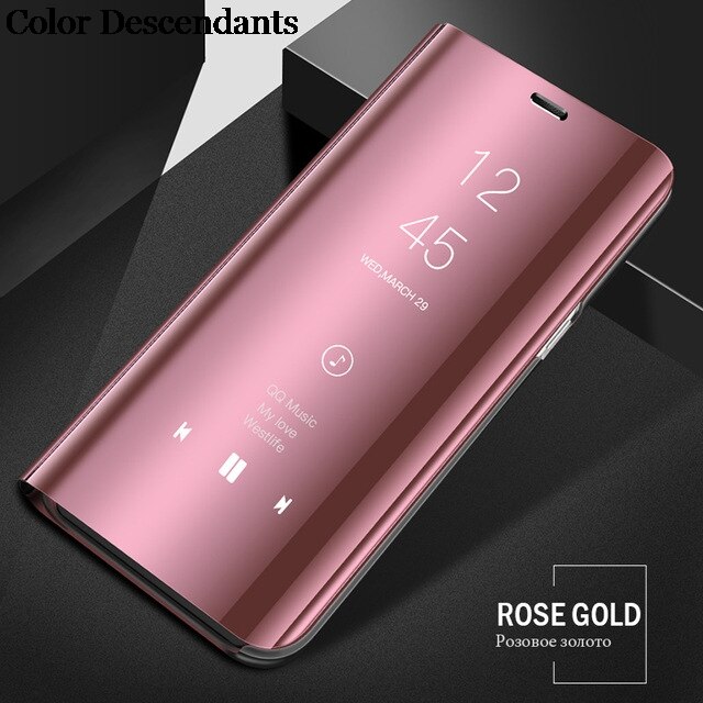 Coque à rabat magnétique en cuir pour Samsung Galaxy S8 + Plus, pour modèles SM-G955F, G955, SC-03J, SCV35: S8 / Pink