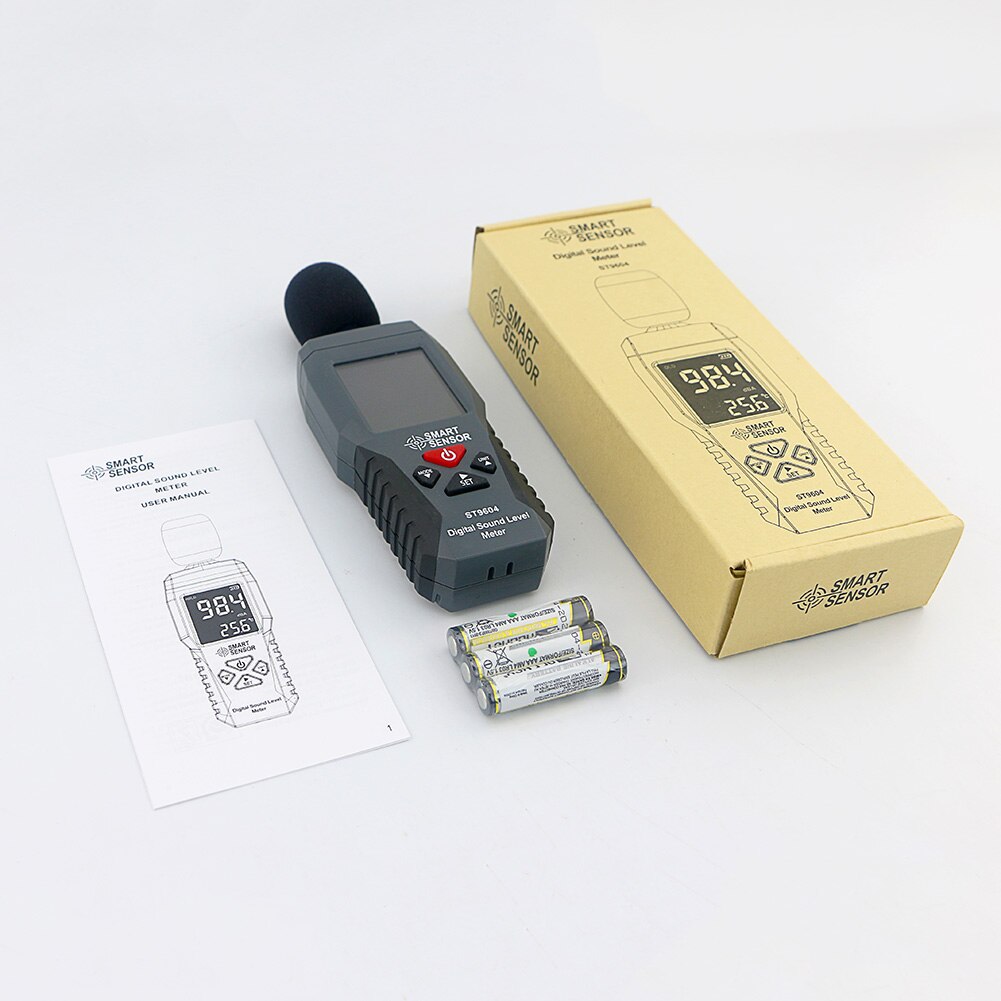 Sonomètre numérique mesure du bruit | Outil de Test des becibel affichage LCD mètre de bruit FKU66