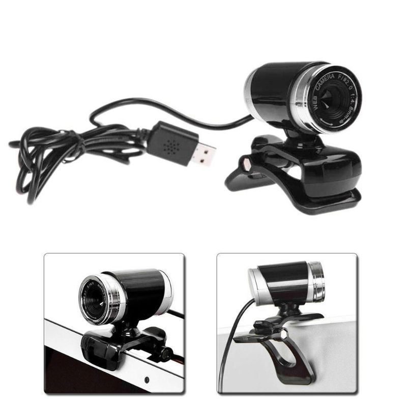 USB HD Webcam Web Cam Camera for PC Laptop Desktop Computer Notebook Accessories 83XB