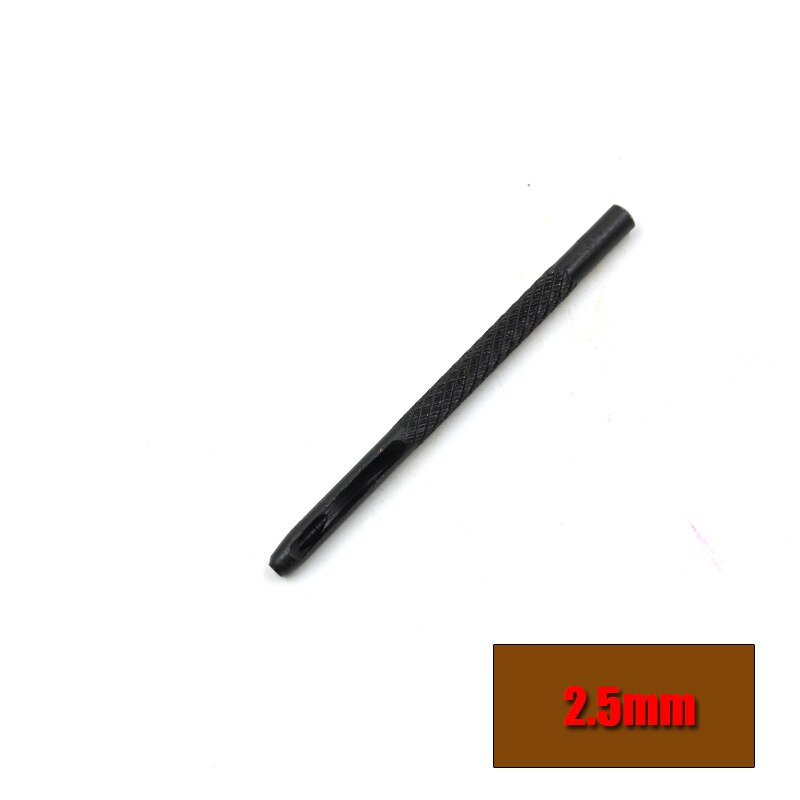 20 größe Stahl Hohl See Stanzen Leder Dichtung Hohl schlagen einstellen Dichtung Gürtel See Hand See Stanzen Zubehör Handwerk Werkzeug: 2.5mm