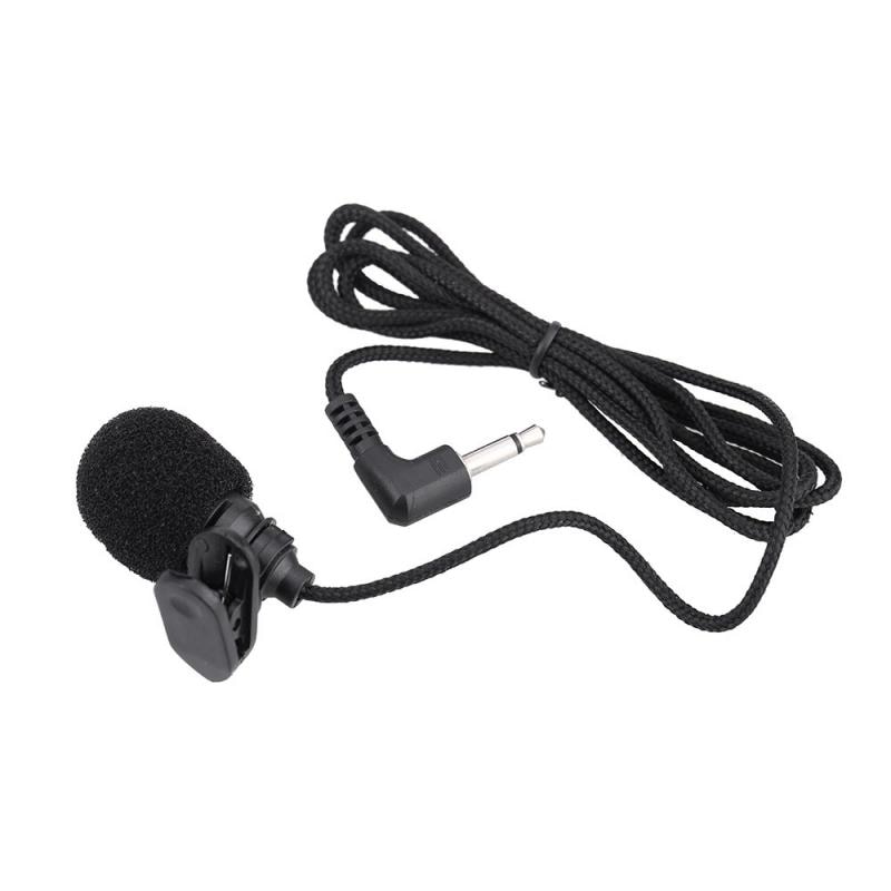1pcs For Computer PC Laptop Loundspeaker Mini Portable Clip-on Lapel Lavalier Microphone 3.5mm Jack Condenser Mic dropshipping