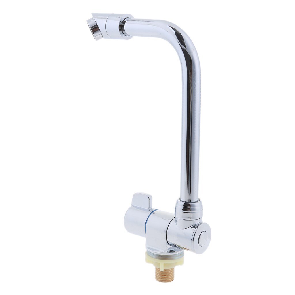 Marine Boat RV 360 Rotation Bathroom Kitchen Single Cold Water Faucet #009