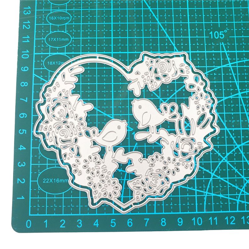 BENECREAT Set 6 Taglieri Taglio Metallo Scrapbooking