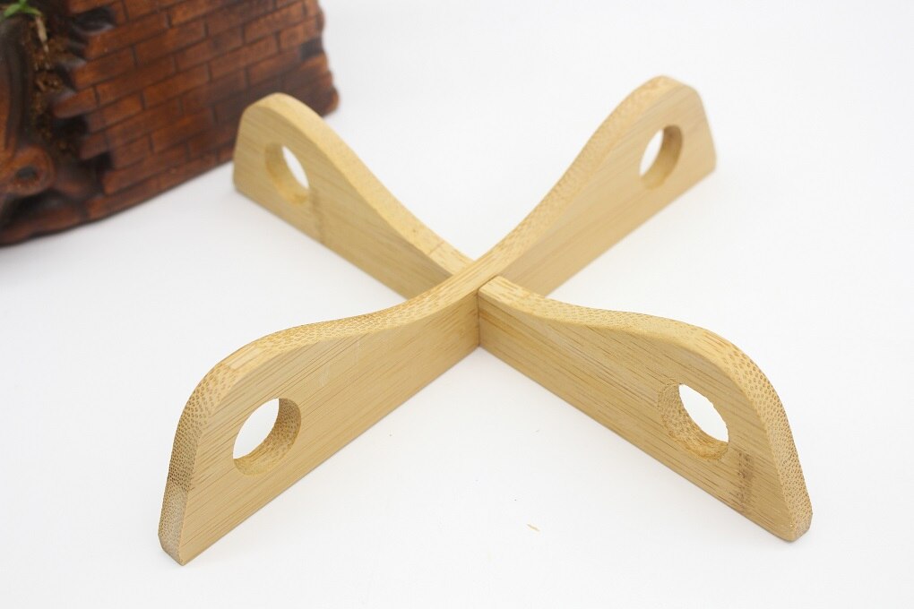 Nyhed coaster blomst kaktus formet træ rund drinks coasters kopholder miljøvenlig 6 stk.