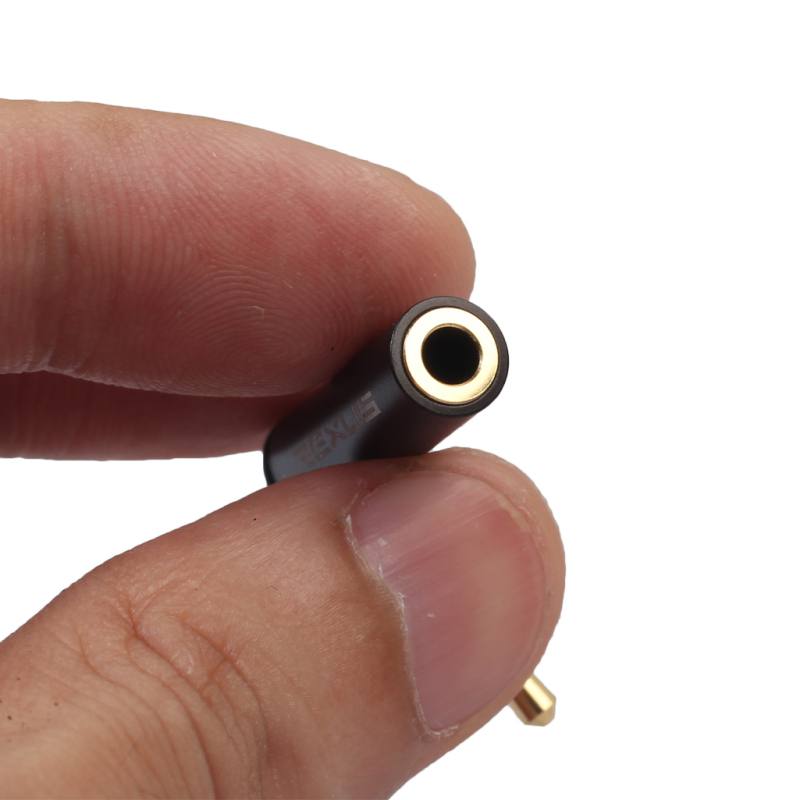 3.5mm Headset Jack Audio Connector Male Turn Female Adapter Headphone Plug 90 Degree Elbow