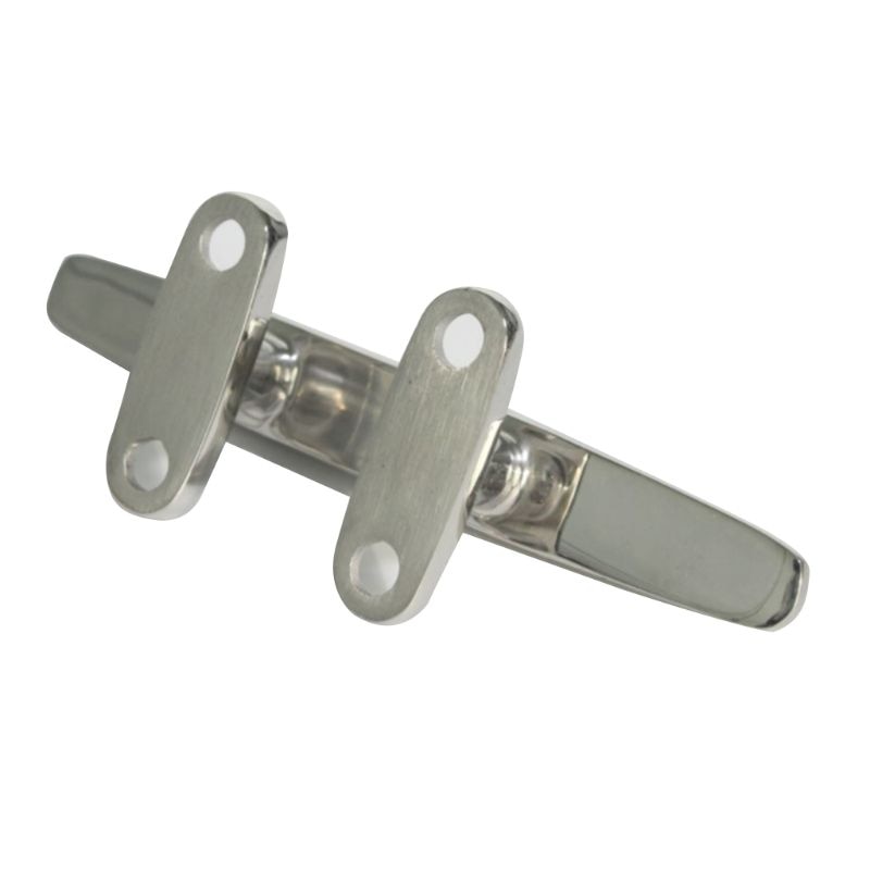 316 Stainless Steel Boat Cleat. Low Flat Cleat. Deck Cleat. 6" 8" 10" Lock bolt Boat