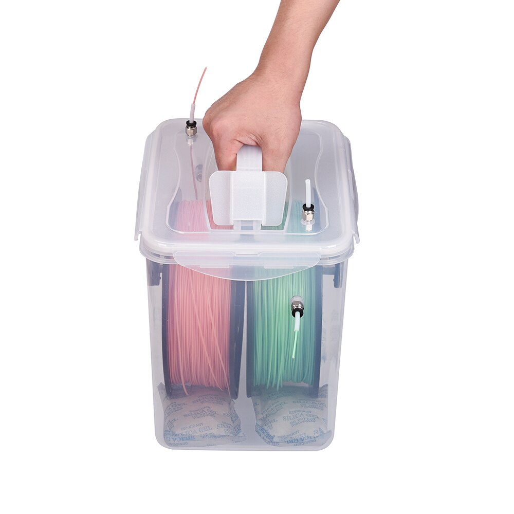 3D Printing Filament Box Enclosure Filament Storage Holder Keeping Filament Dry for TPU ABS PLA Filament 3D Printer Parts