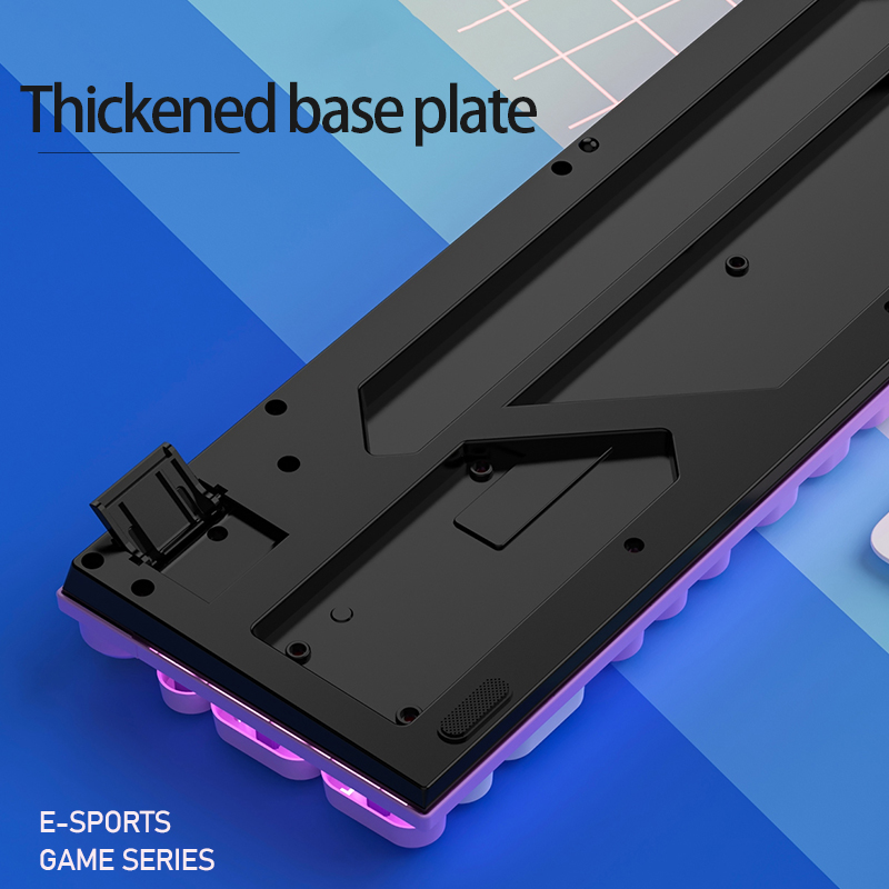 Teclado de oficina con cable USB USB, escritura silenciosa, ergonómico para computadora doméstica/negocios/de escritorio, Compatible con PC/portátil