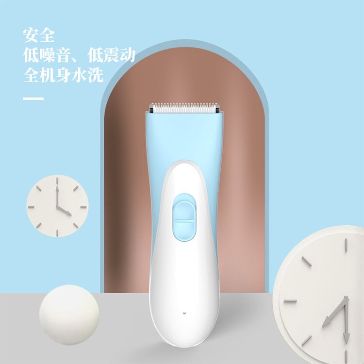 Baby Waterproof Hair Clipper Child Hair Clippers Electric Quiet Trimmer Child Silent Cutting Machine Suction Hair Shaver