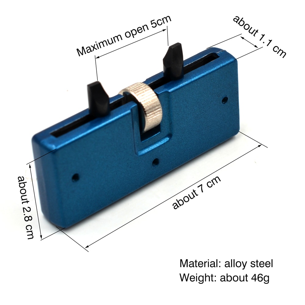 MNWT Portable Watch Tools Two Feet Watch Opener Watches Back Case Opener Screw Wrench Remover Watch Repair Tool