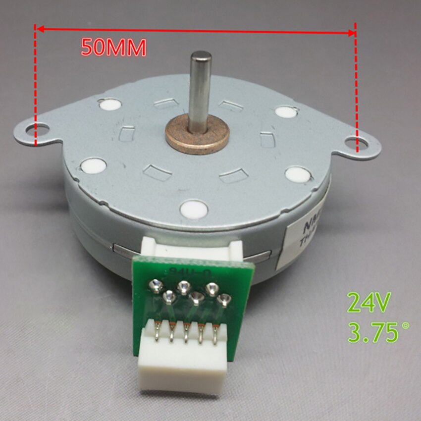 PM42S-096 Model Permanente Magneet Micro Stappenmotor 4-Fase 5-Wire 3.75 Graden 24V 500mA Dunne Stepping motor Diy Materiaal