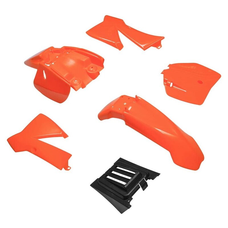 Fairing Body Fender Cover Parts Kit Orange for KTM 50 SX 50CC 50SX Mini Dirt Pit Kids for KTM50 Senior Junior Jr Sr